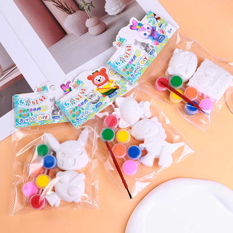 1667DIY cartoon plaster doll (2)