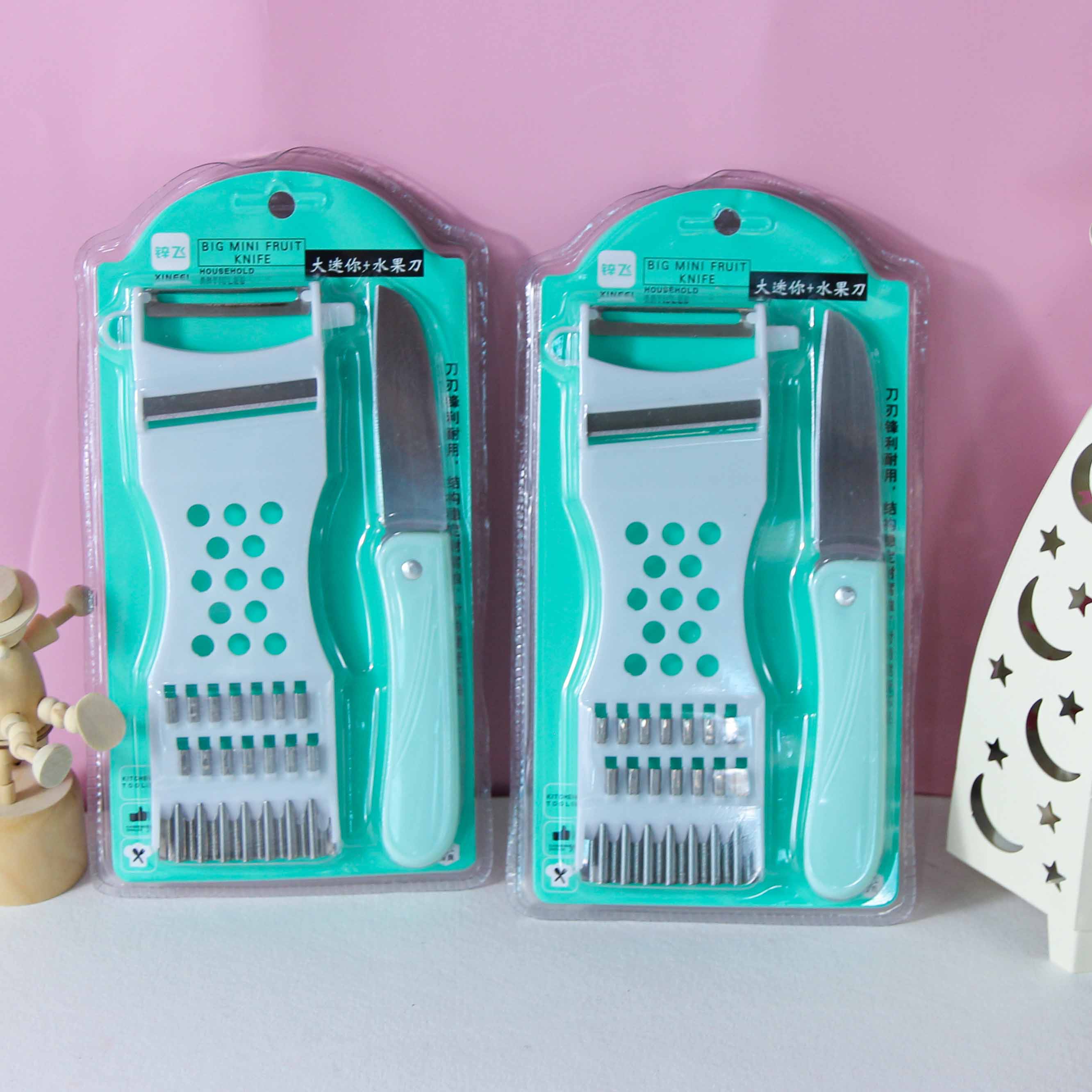 Cifei 032 Vegetable Cutter + Fruit Knife - Ảnh 2