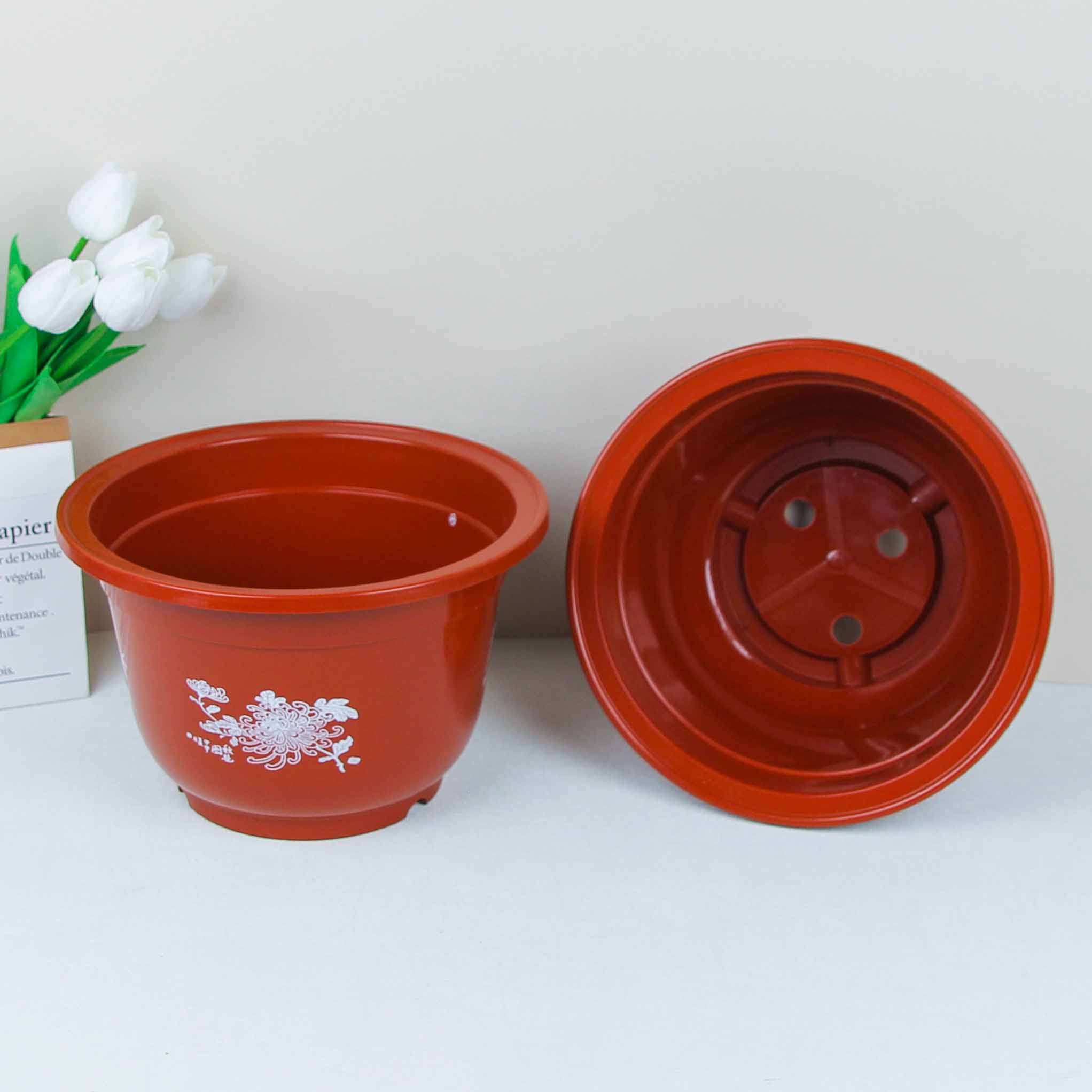 Pearl A300 round flower pot (26*16.5)