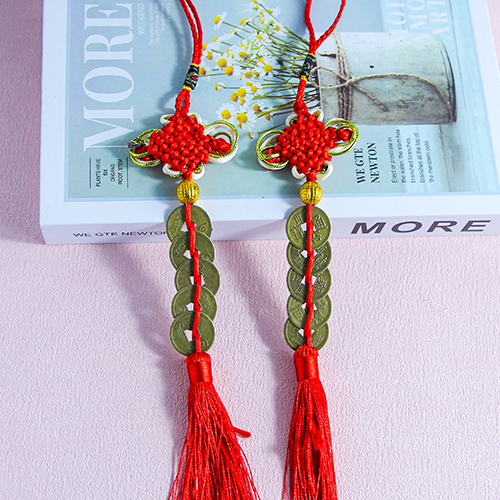 Small Copper Coin Chinese Knot (1) - Image 3