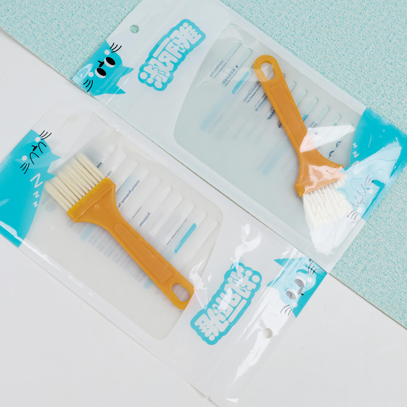 0818 scraper barbecue brush combination