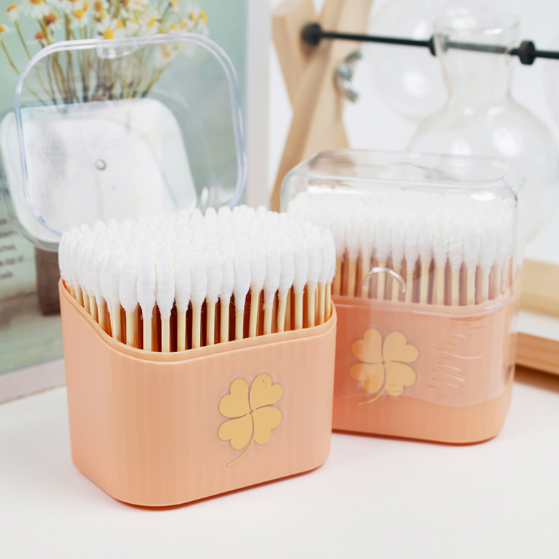 Amy Shang 258 four-leaf clover boxed cotton swabs