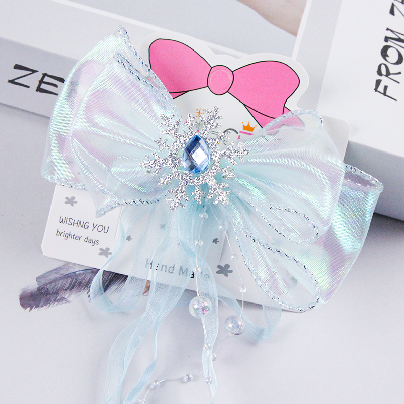 Popular Ancient Style Ribbon Bow Duck Clip