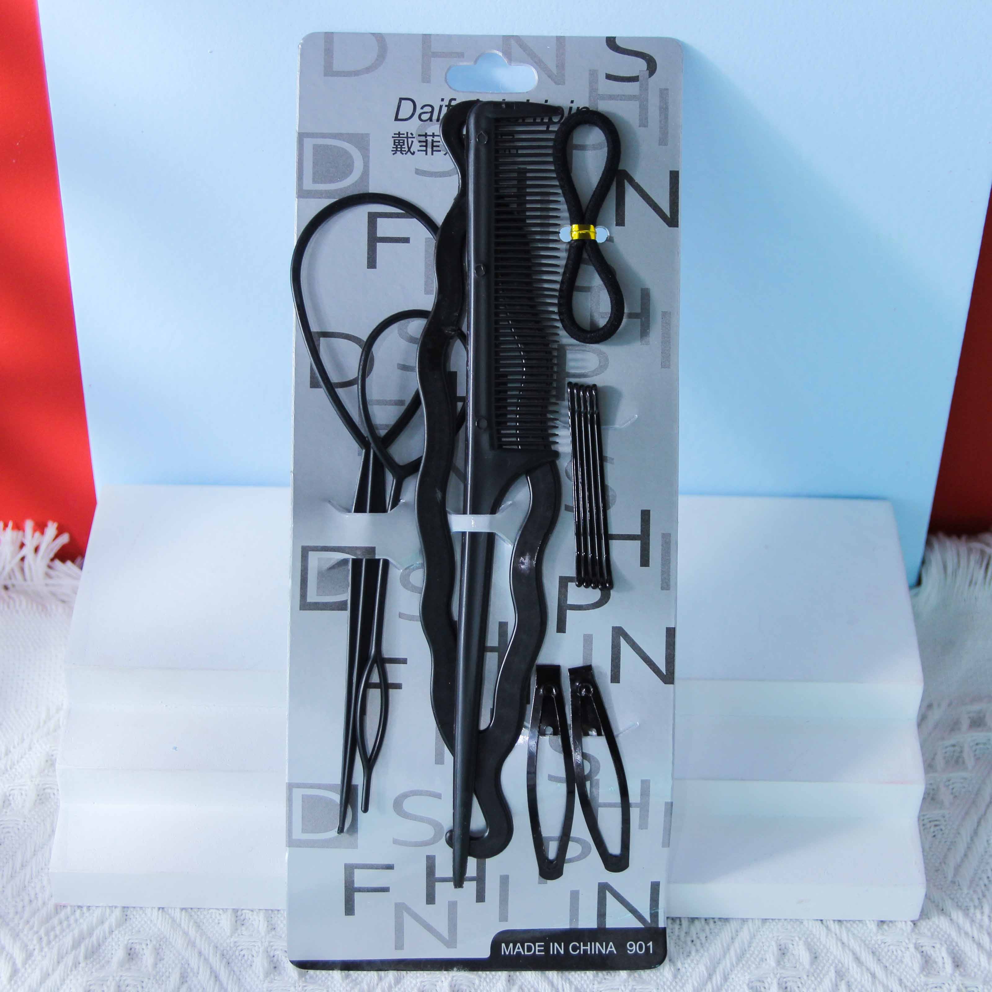 Hair Bun Maker Seven Piece Set