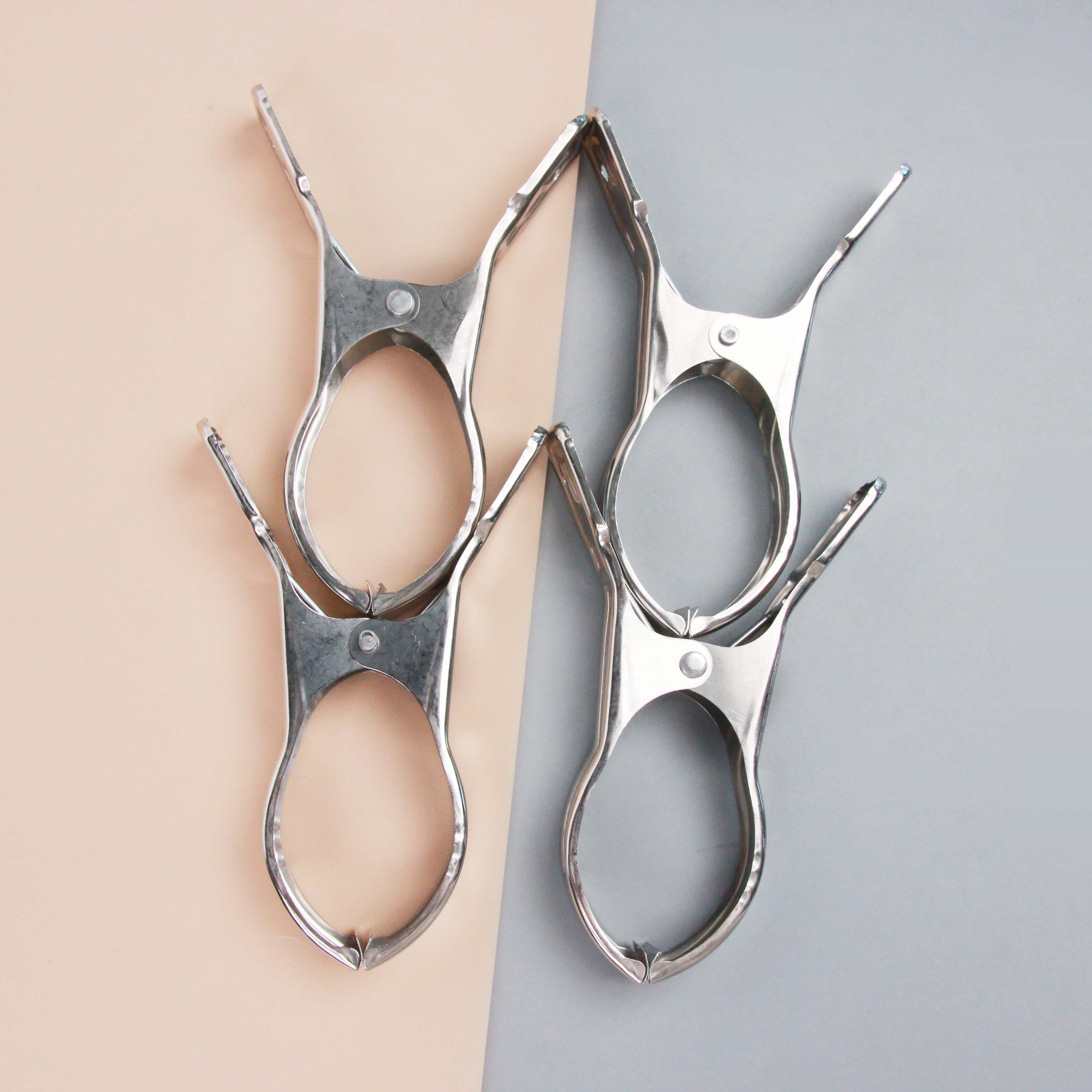 Baixian 14Cm Two Stainless Steel Clamps
