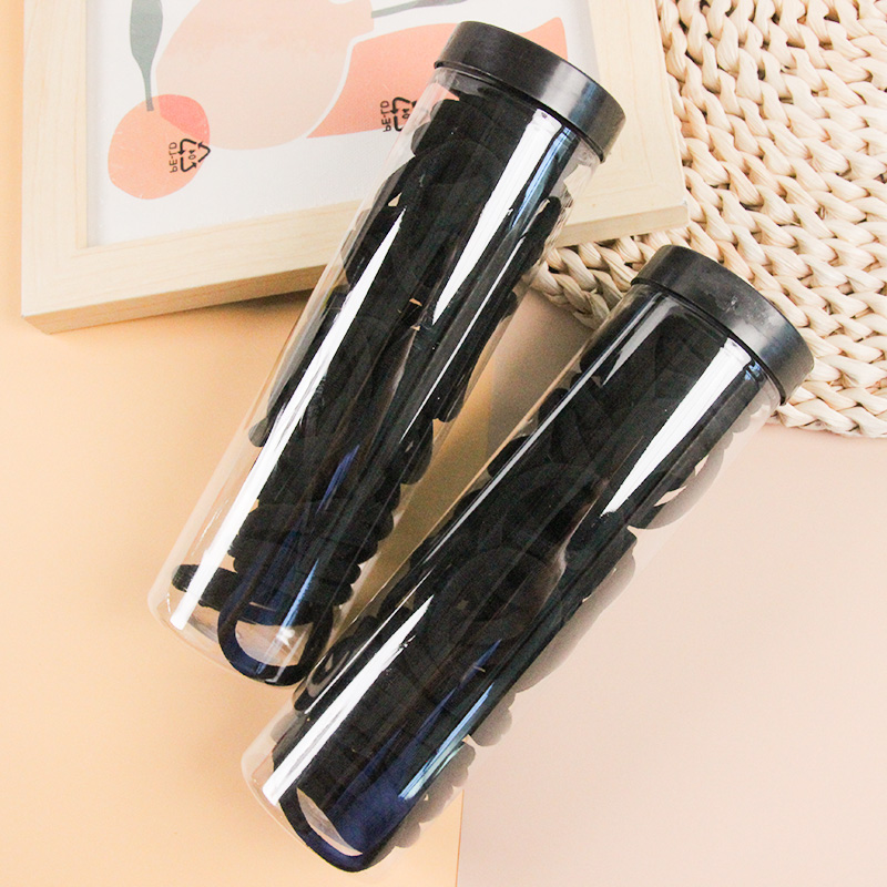 Bucket Fifty Hair Ties (Black)