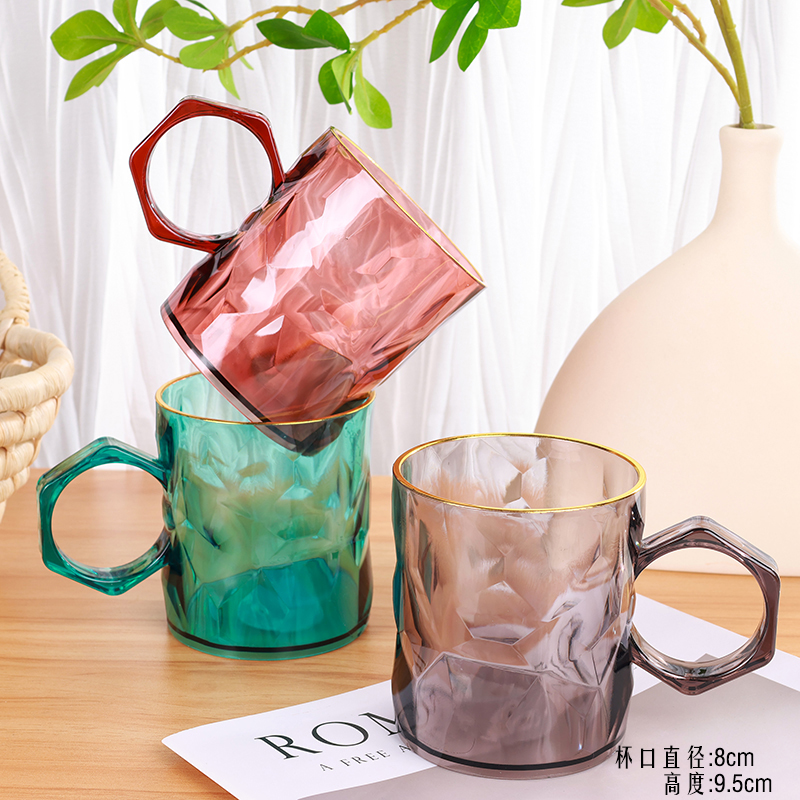 103 Transparent Phnom Penh Diamond Mouth Cup