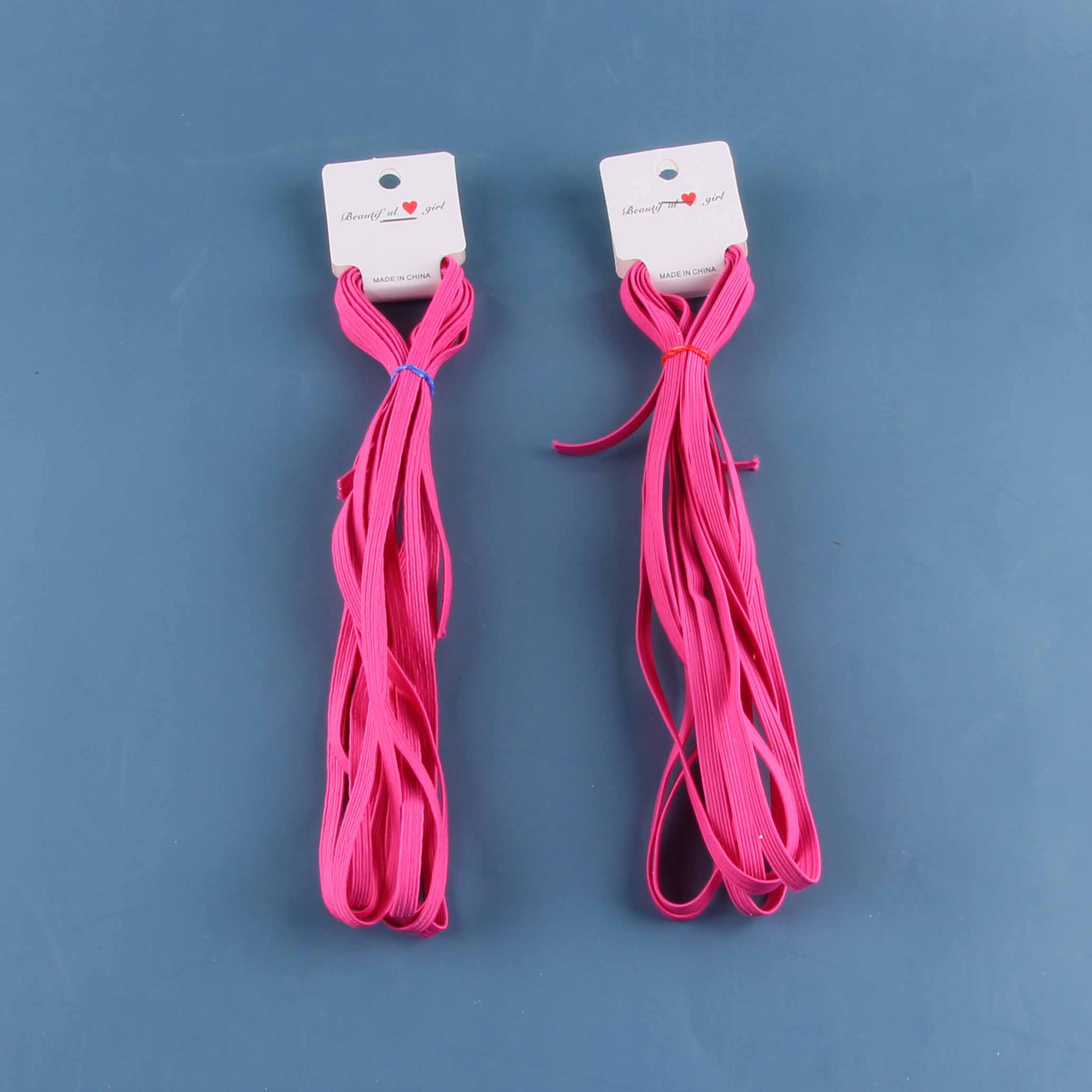 Header Cards Packaging Flat Elastic Band