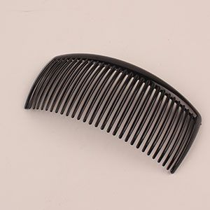 Black Plastic Hair Combs Slides Hair Clips Accessories