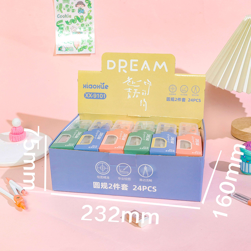 XX-9101 compass two-piece set