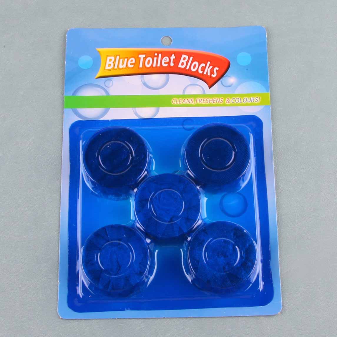 Blister-Packed 5 Toilet Cleaners