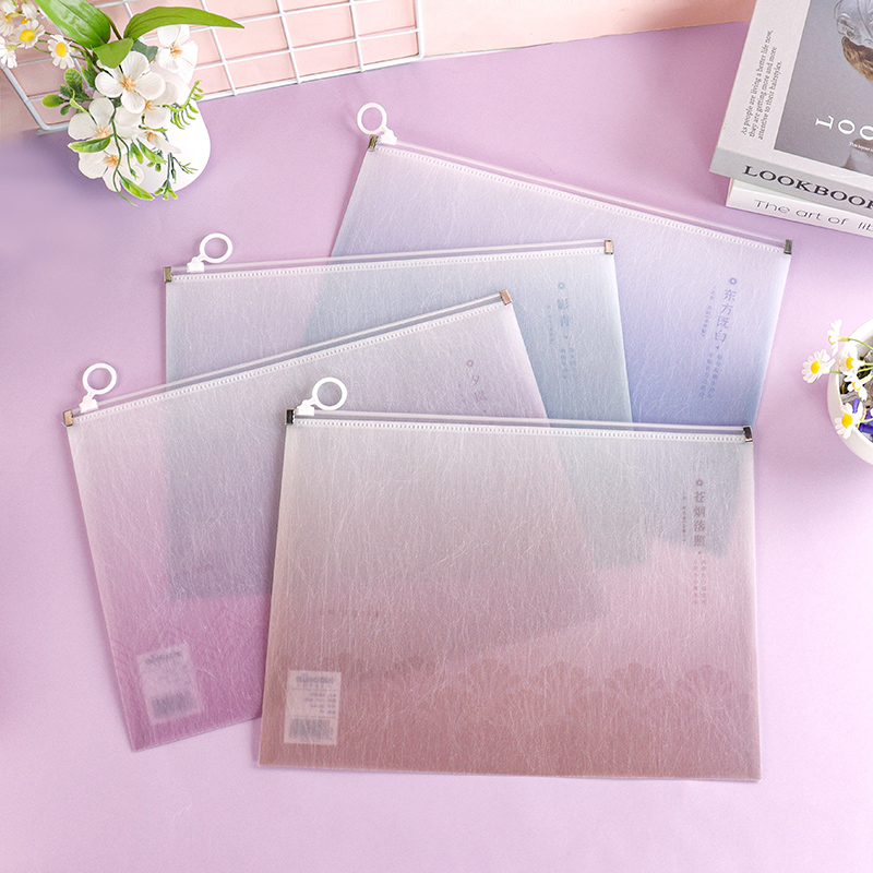 Xx-1870A4 Antique Rhythm Brushed Edge File Folder