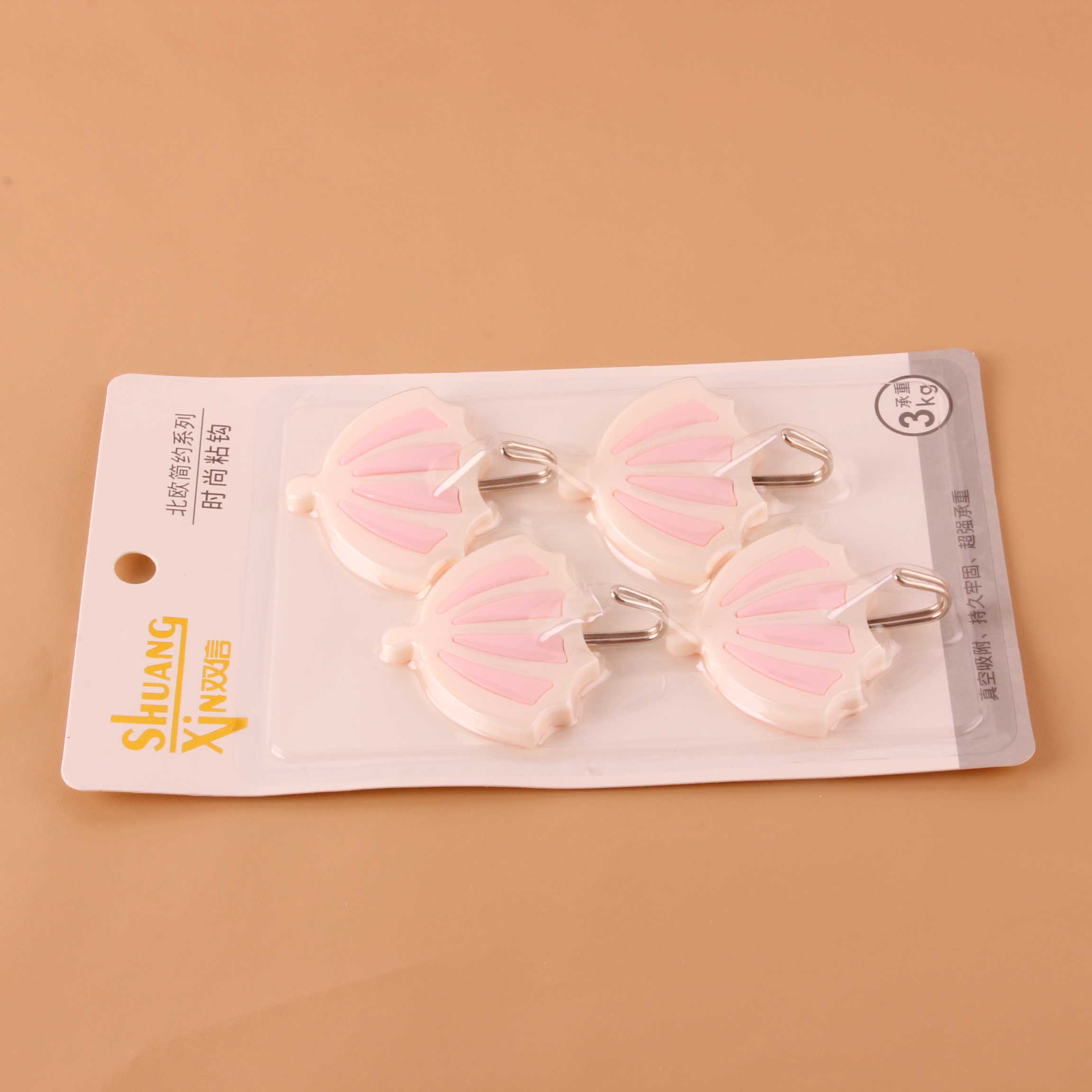 Shuangxin Four Umbrella Adhesive Hooks (418) - 이미지 2