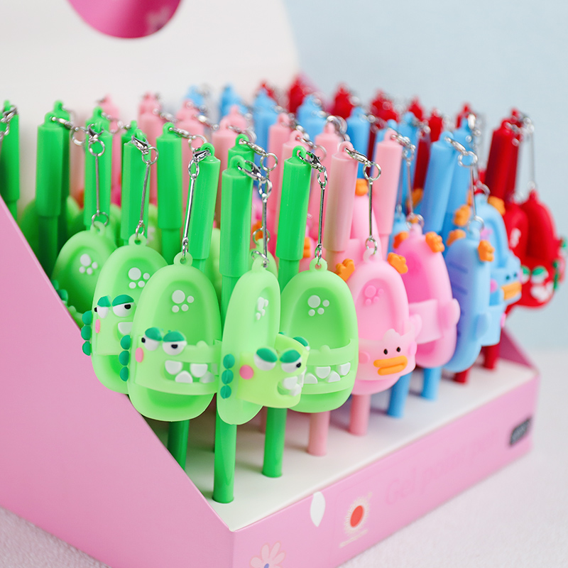 Creative Cartoon Character Pvc Pendant Gel Pen