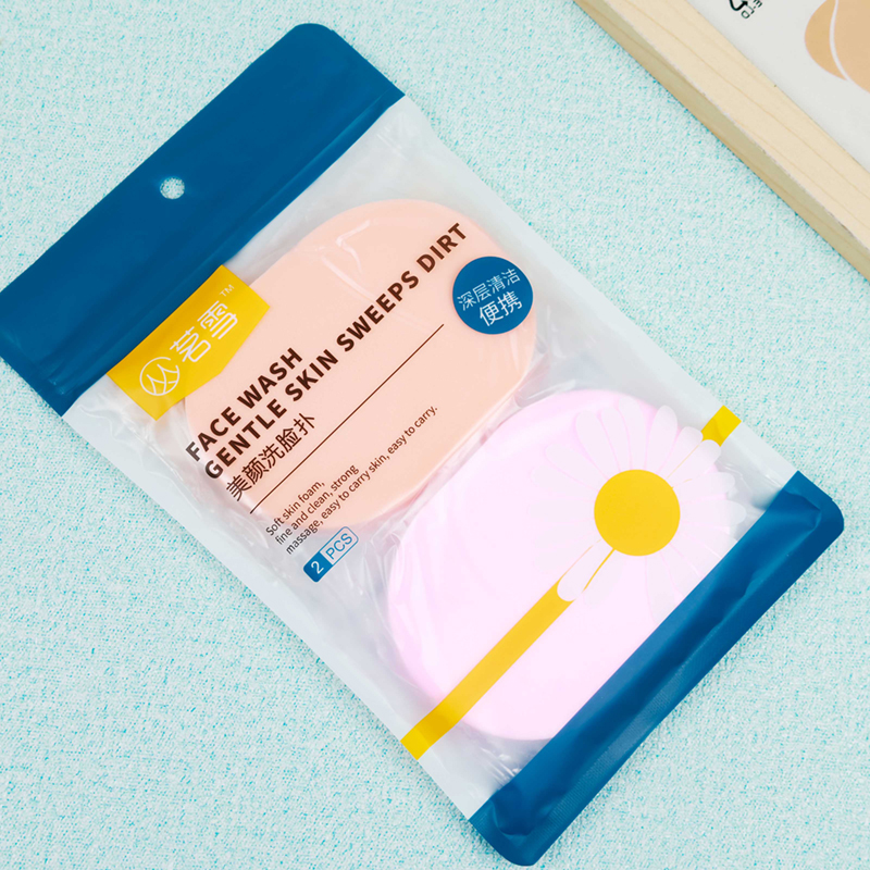 MX-175 daisy wash face puff (2 pieces)