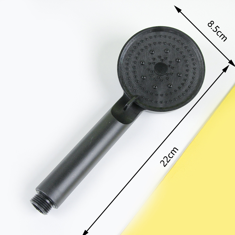Black five-speed shower head (Hard Thorn)