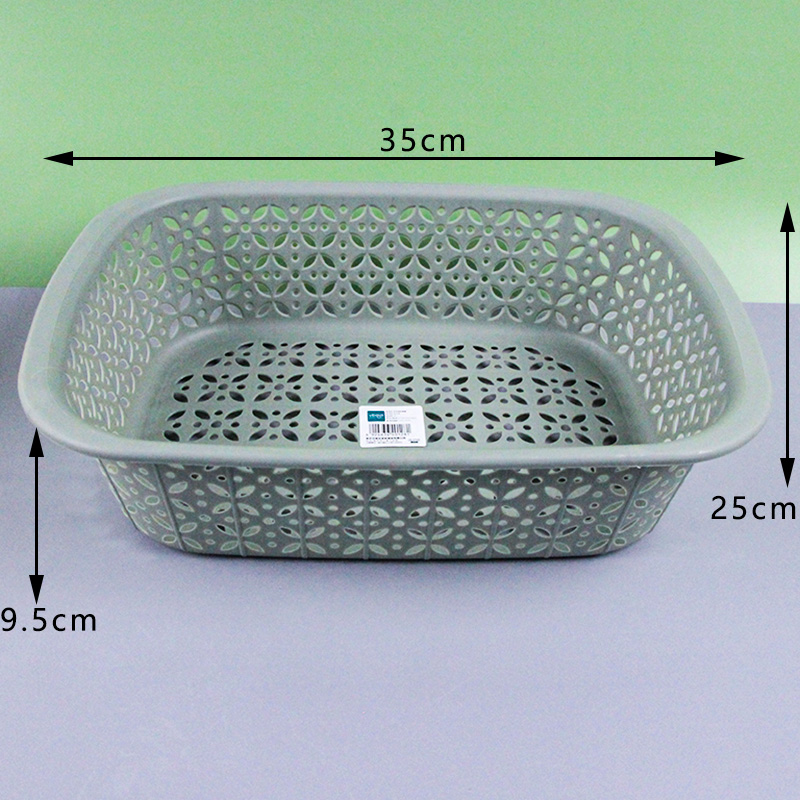 Yidele 8278 Four-Leaf Clover Rectangular Basket (150)