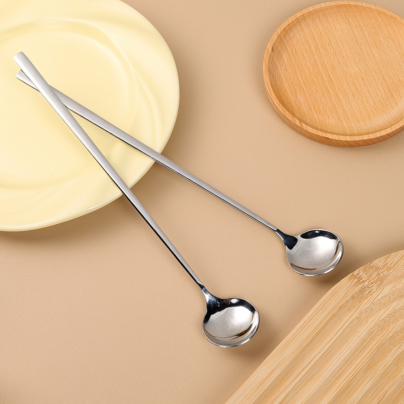 Medium Korean-style round spoon - Ảnh 3