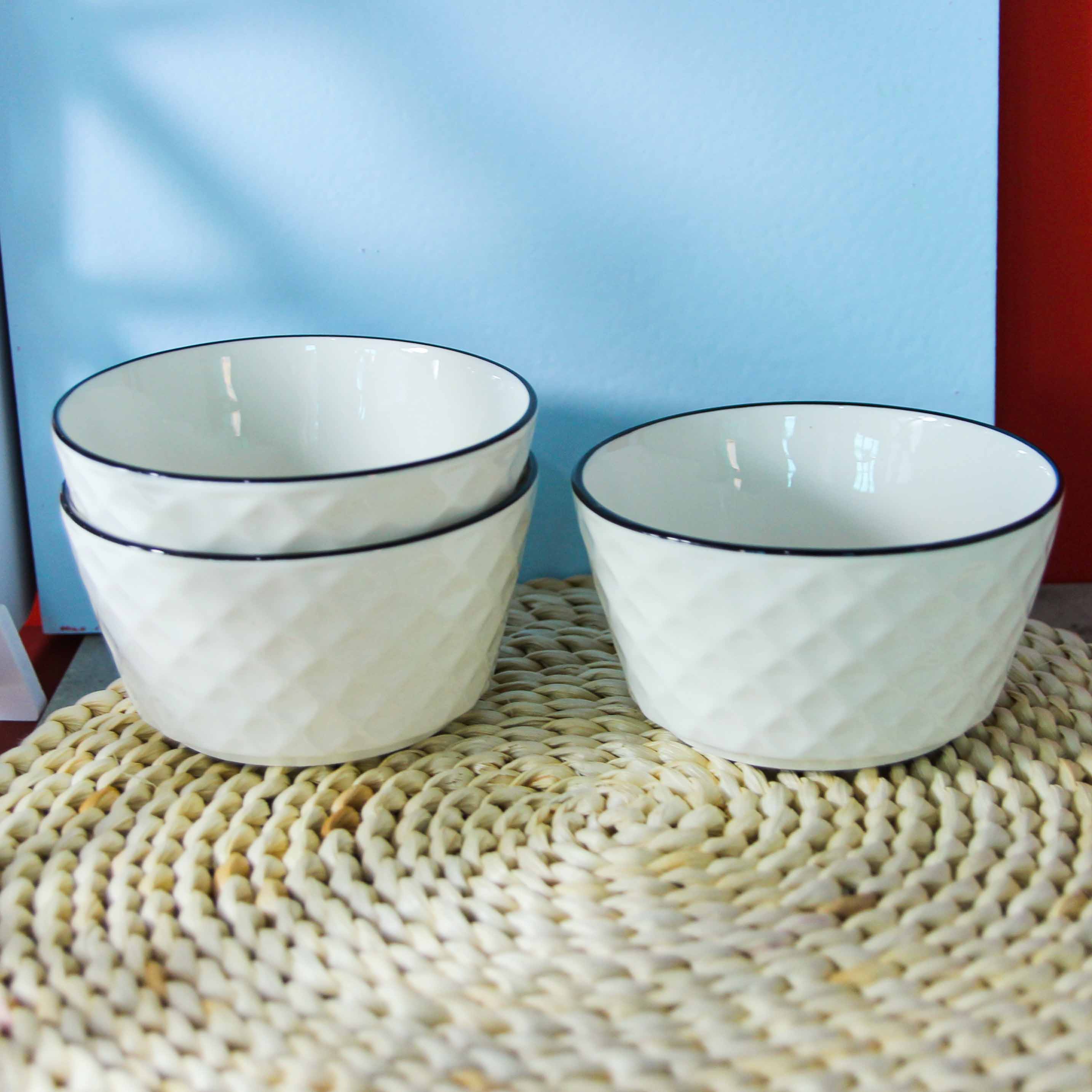 4.5-Inch Diamond Rose Bowl - 이미지 2
