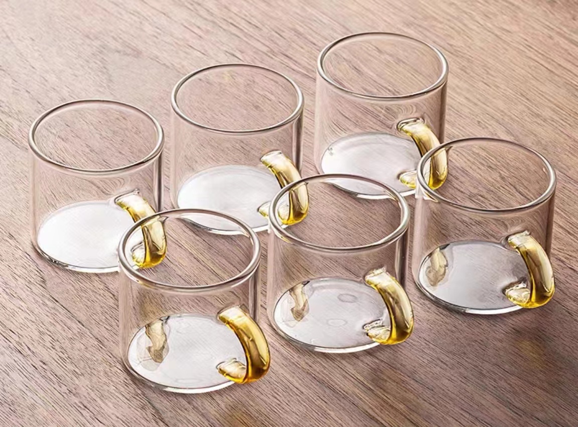 60Ml Transparent Handle Cup