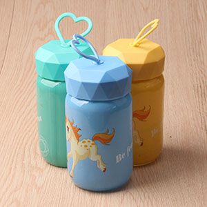 Cốc thủy tinh hình viên kim cương hoạt hình