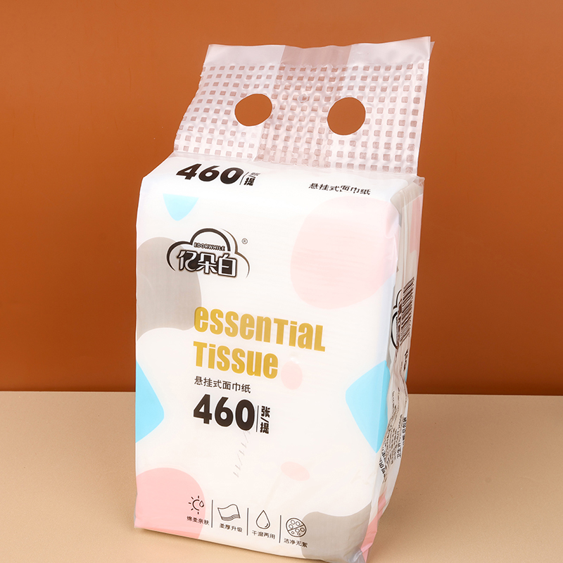 Billion White 1579 Hanging Bottom Pumping Paper - Image 2