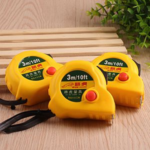 Yellow case 3 meters tape measure
