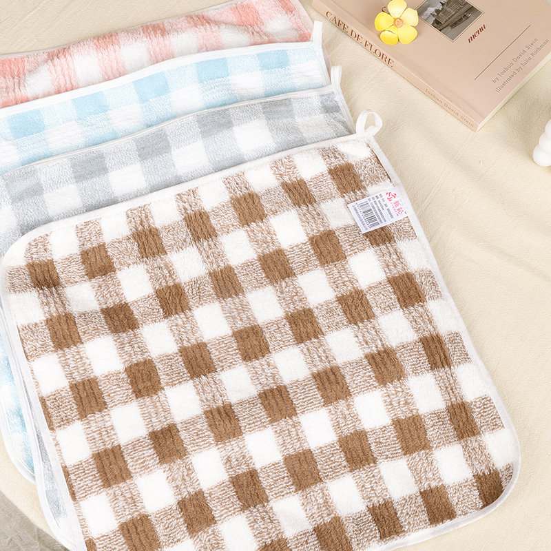 013 plaid square towel (35*35)