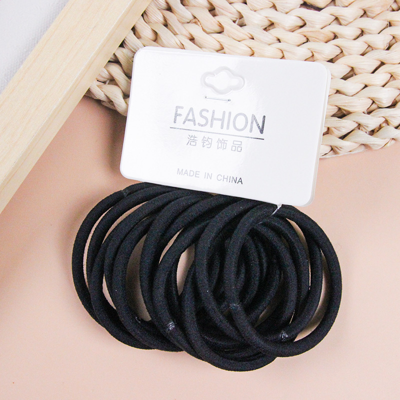 Twelve Seamless Header Cards Packaging Hair Ties