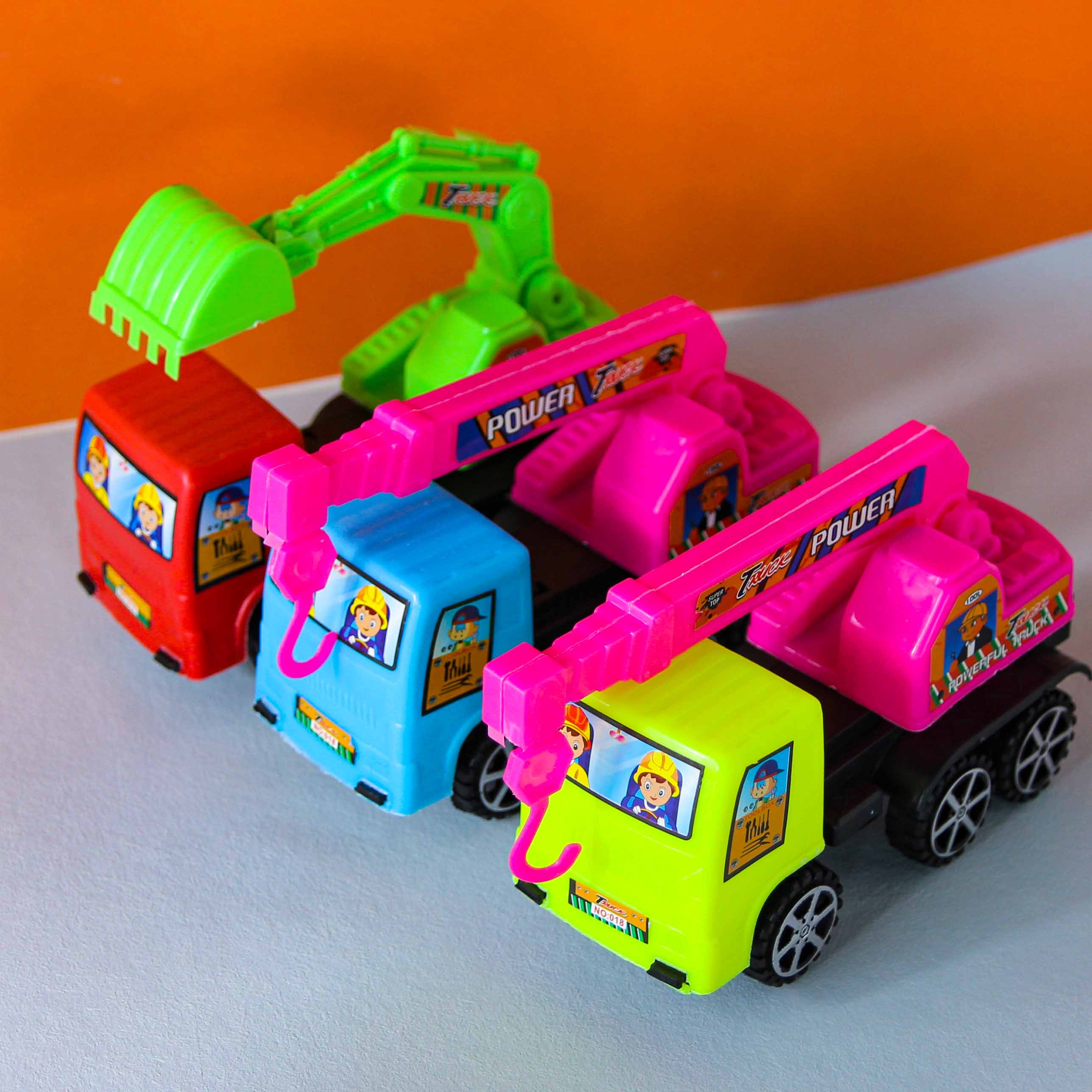 Six-Wheel Mixed Construction Vehicle