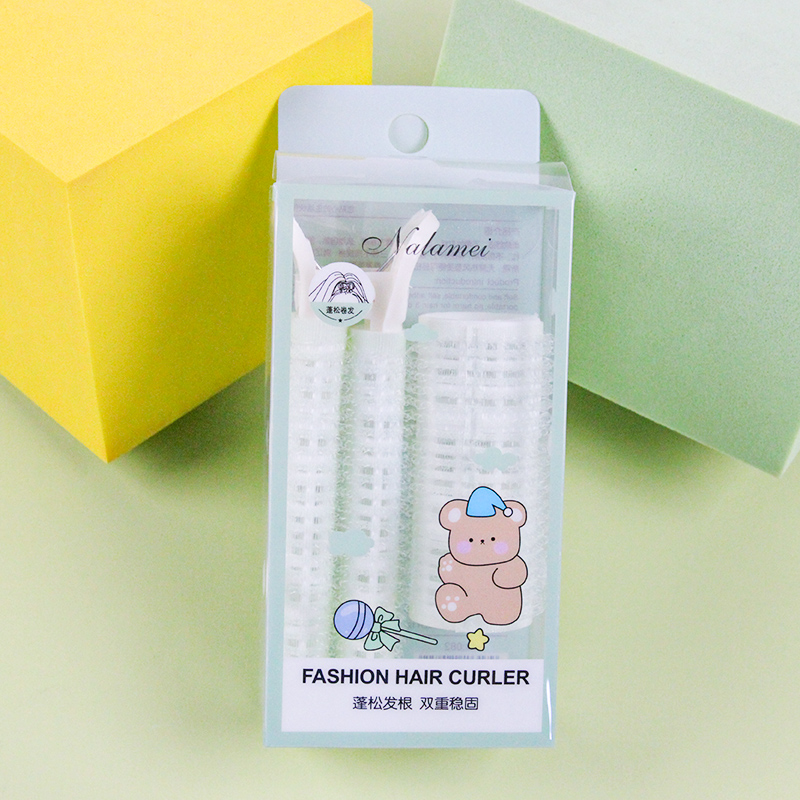 082 Boxed Sticky Hair Curler + Volumizing Clip - Image 4