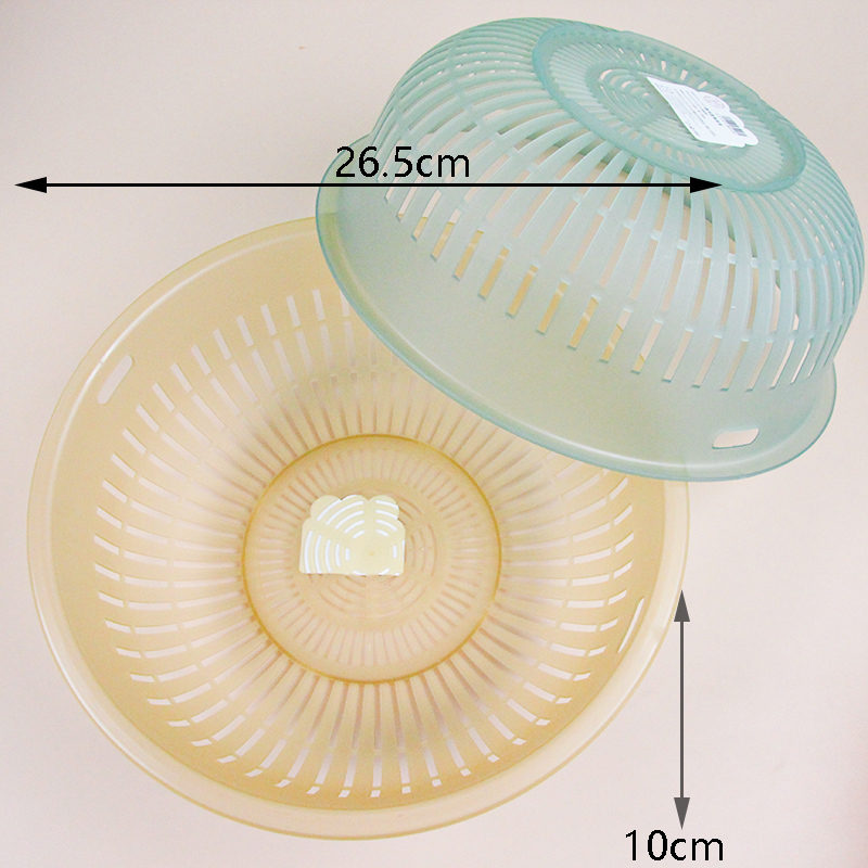 Ht5808 Transparent Round Vegetable Basket