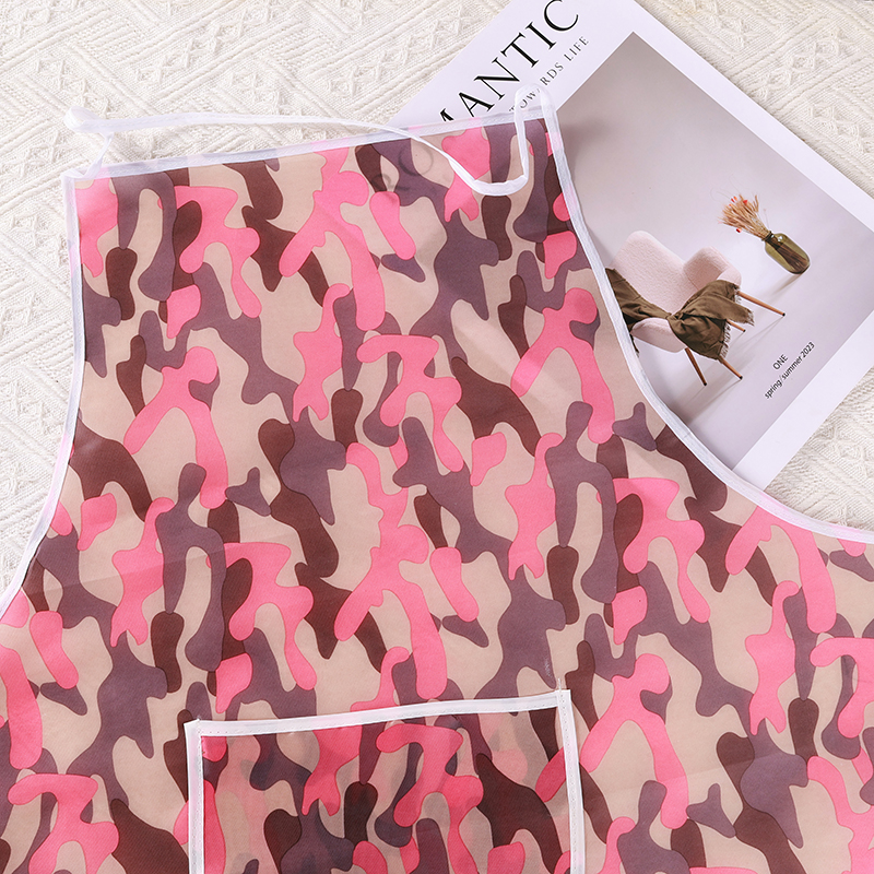 Large flower segment apron (random pattern) - Image 3