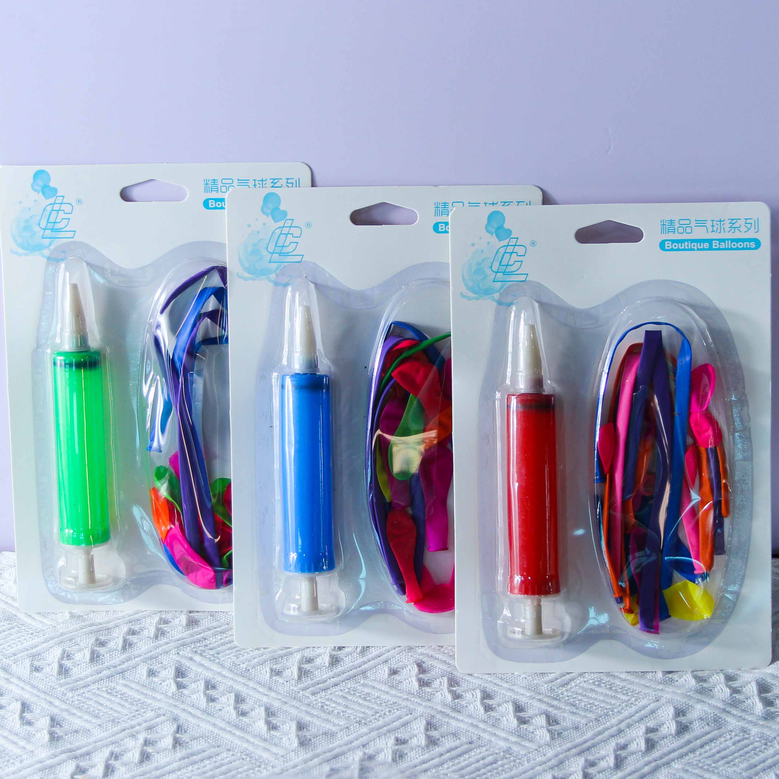 Blister-Packed Air Cylinder + Balloon