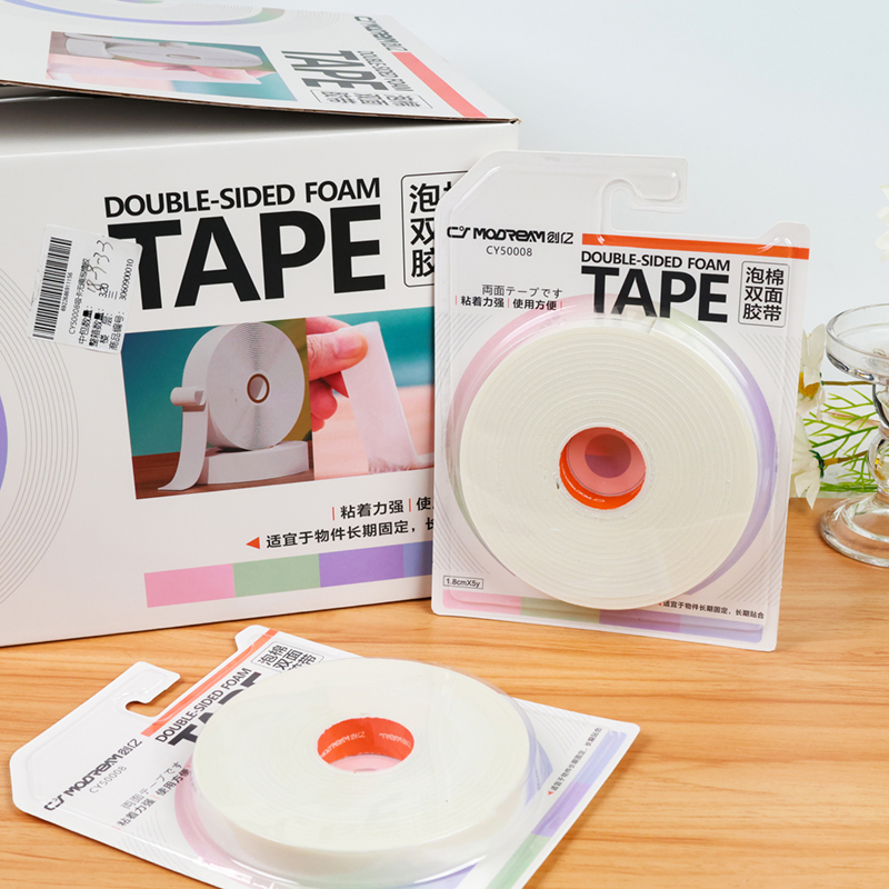 CY50008 suction card non-marking foam adhesive