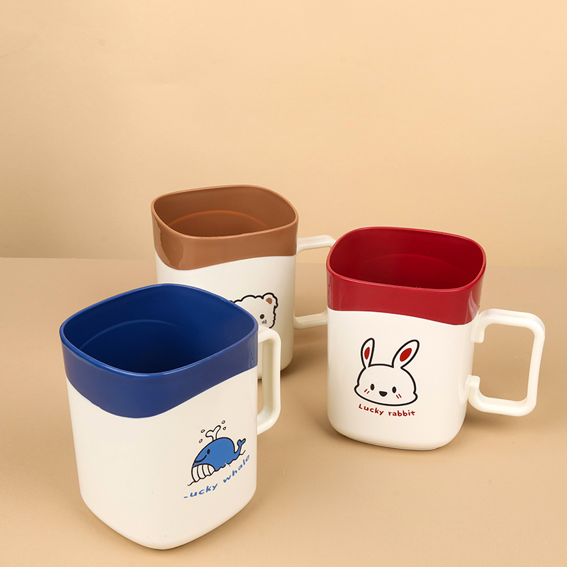 SZ-2211 cartoon two-color printed mouth cup