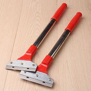 Mixed Color Long-Handled Cleaning Ground Knife