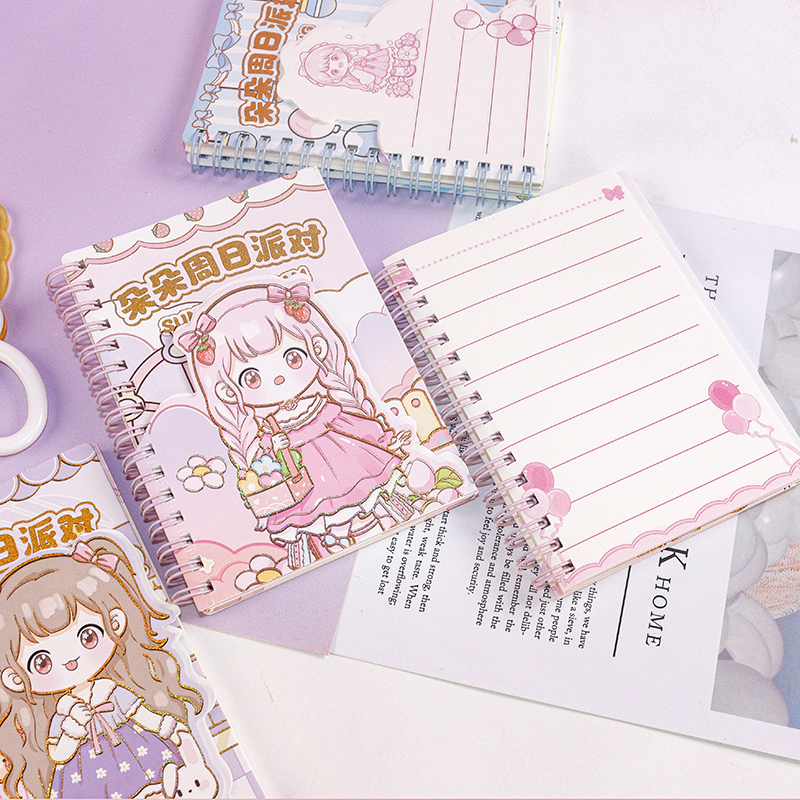 Xx-086 Dodo Sunday Party Sticky Spiral Book (64K)