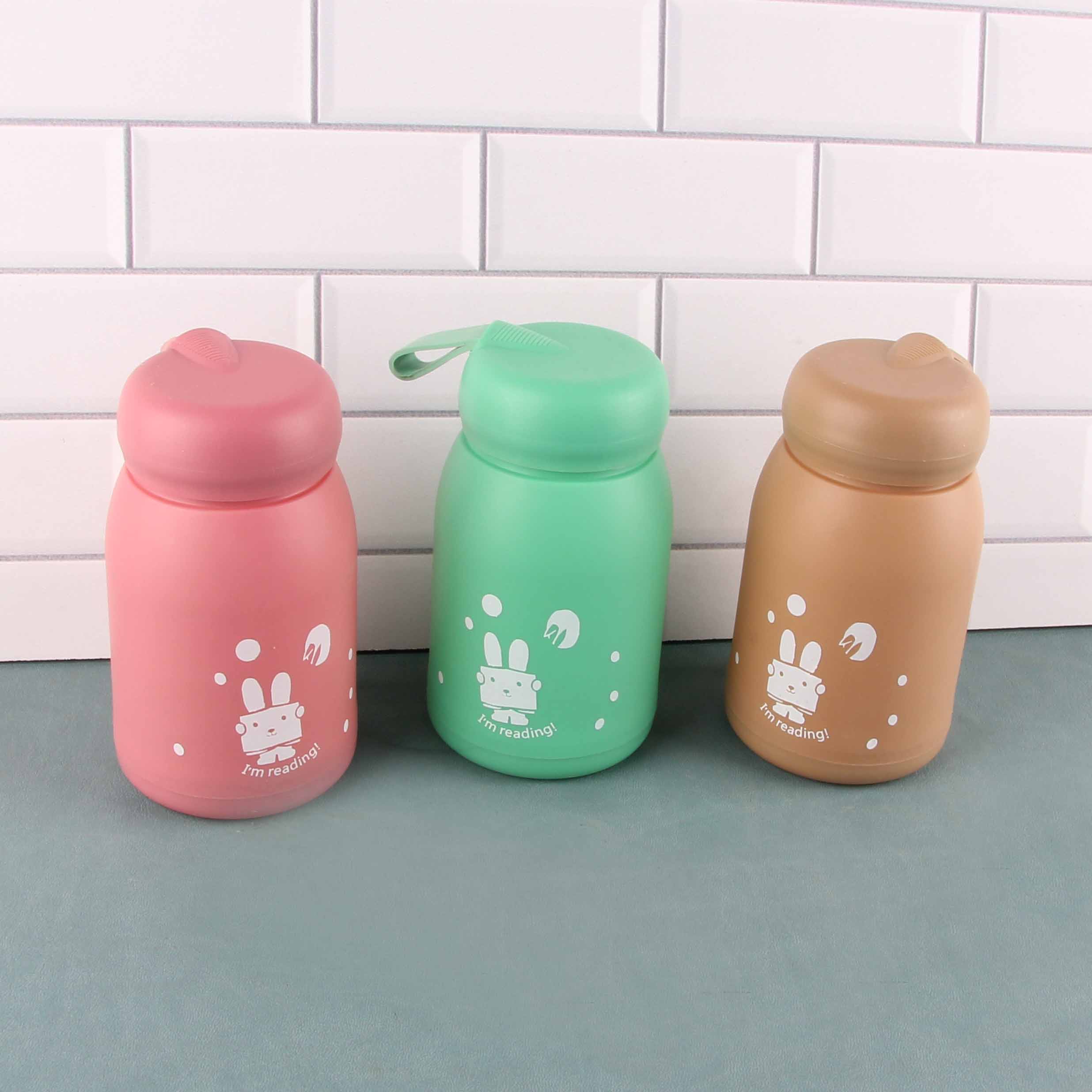 Plastic Shell Lovely Rabbit Glass Cup - Ảnh 2