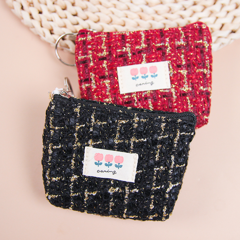 Chanel Style Label Small Clutch Bag - Ảnh 3