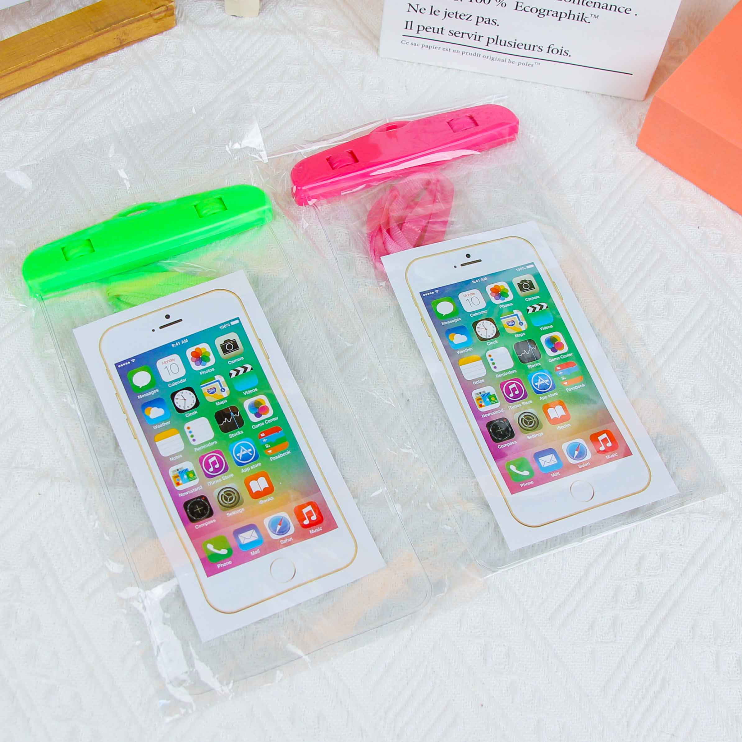 New Style Transparent Mobile Phone Waterproof Bag