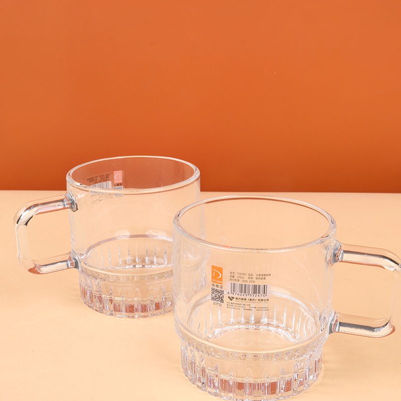 Deli TCF057 glass handle cup