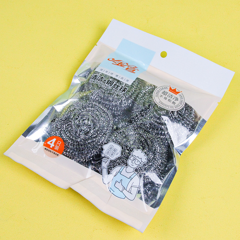 Speedy Cleaning 88-08 Stainless Steel Scourers (4-Pack)