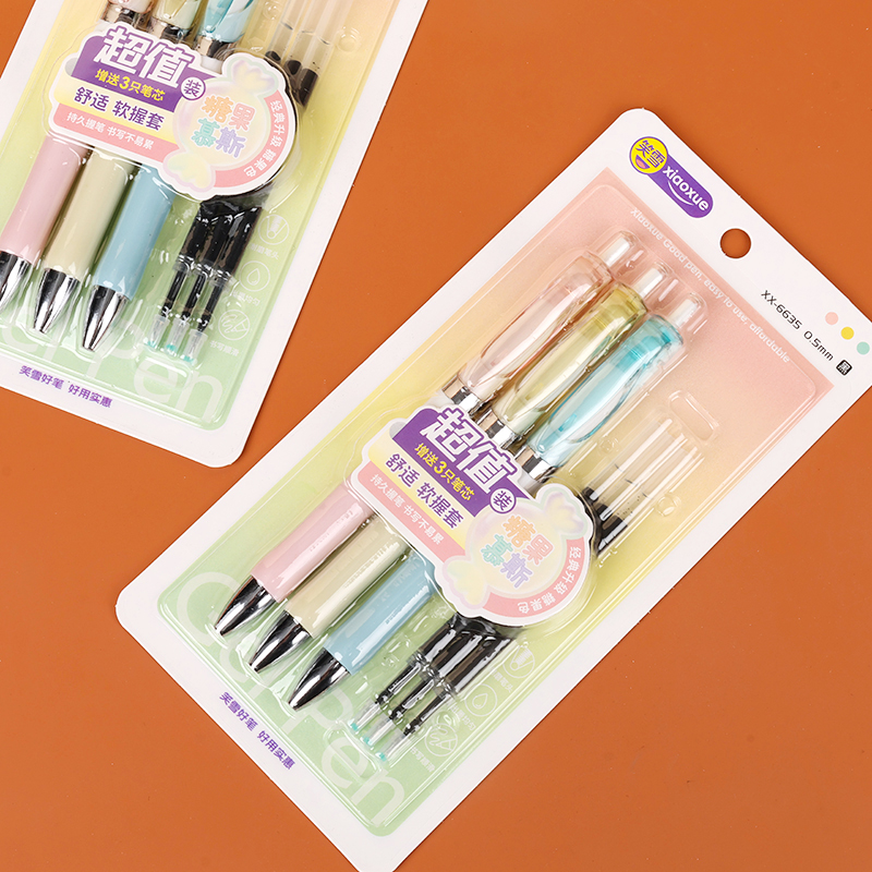 XX-6635 Candy Mu Si Gel Pen (3 3 Value Pack) - Image 3