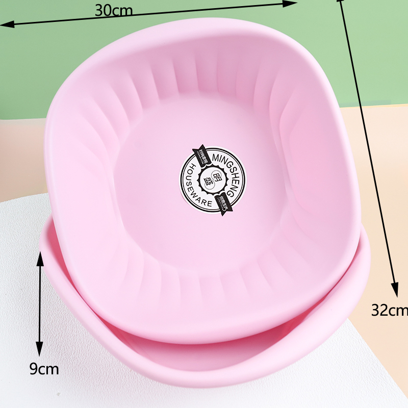 803 Square Colored Stripe Basin