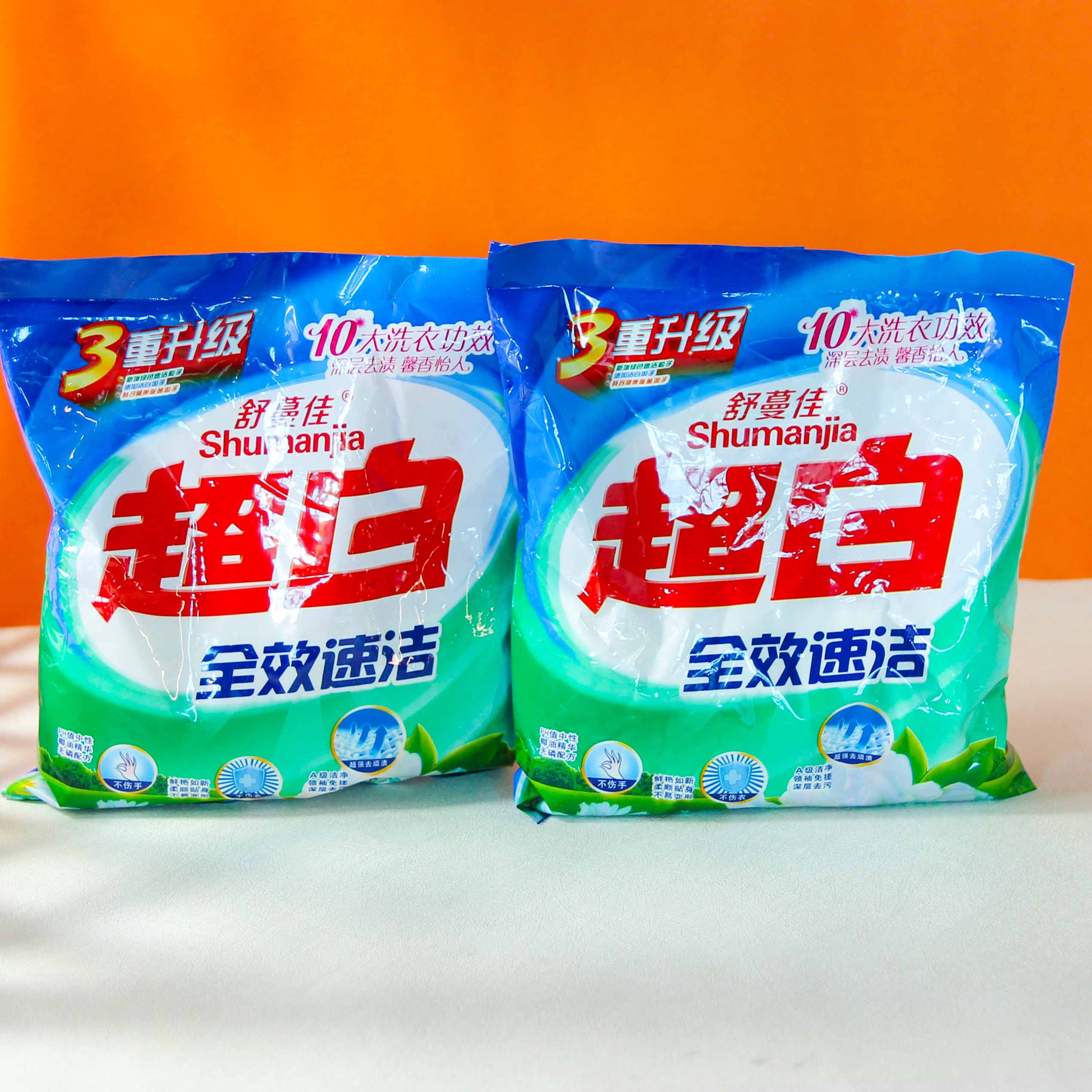 Shumanjia Ultra-White Laundry Powder (500G)
