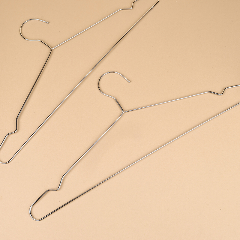 201 single stainless steel non-slip hanger (45cm)