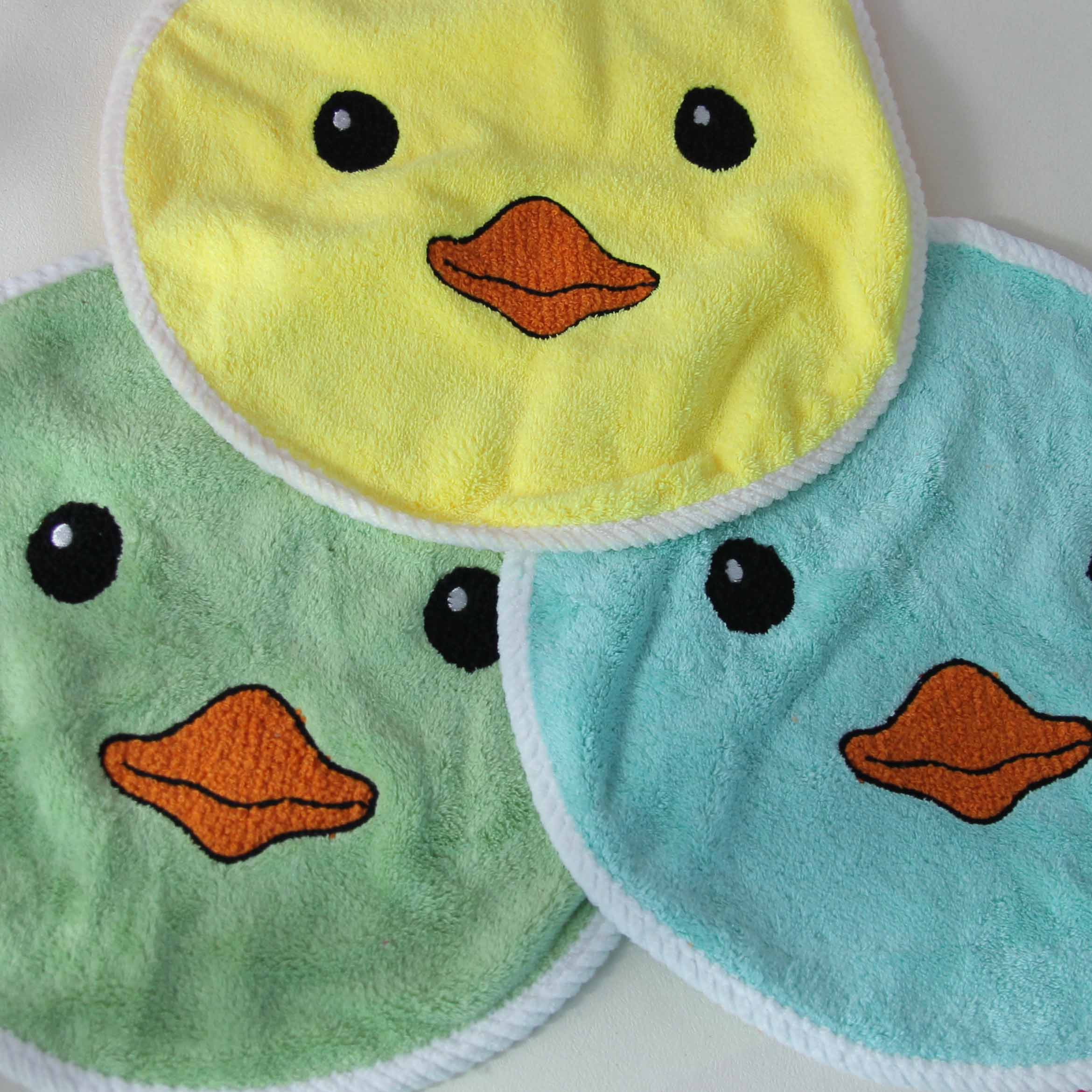 Small Yellow Duck Hanging Towel