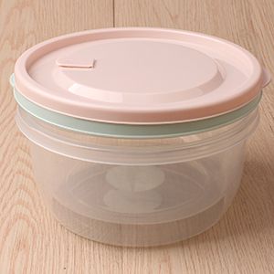 711 Round Colored Lid Food Storage Containers