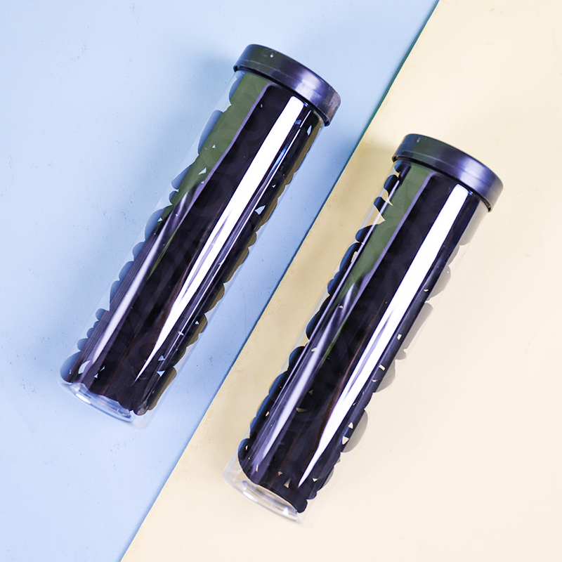 Bucket Packed Black Children'S Hair Ties (100 Pieces)